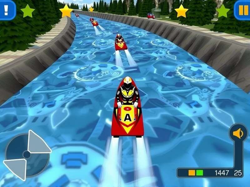 River Rider Madness Gameplay Screenshot